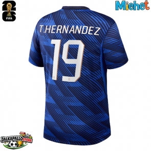 Ranska Theo Hernandez #19 Kotipaita MM-kisat 2026 Lyhythihainen